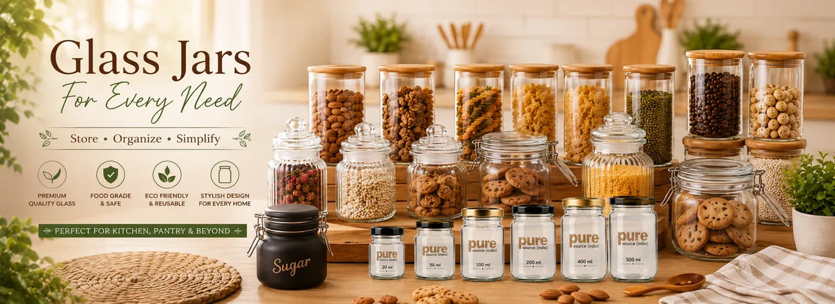 Glass Jars & Containers