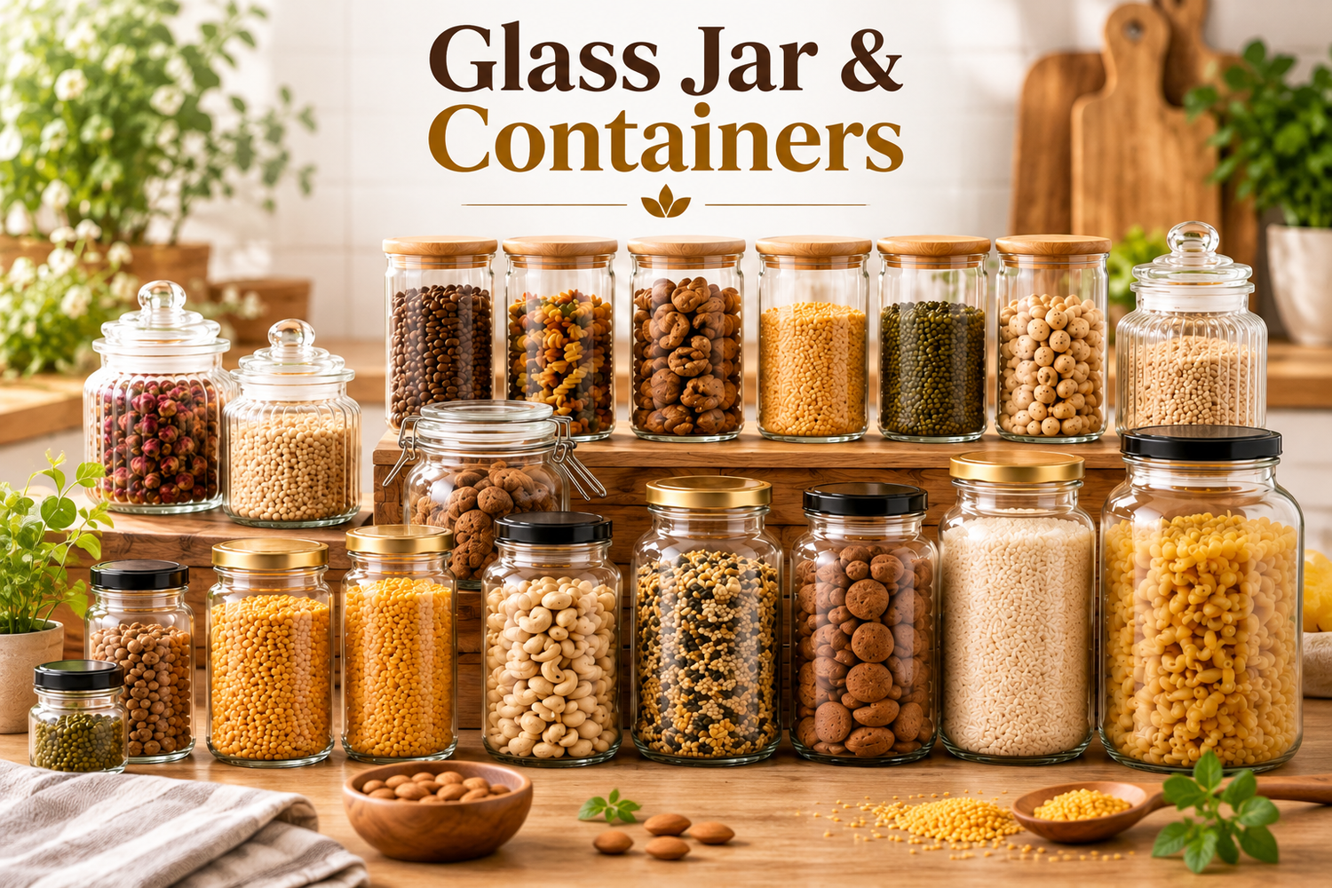 Glass Jars & Containers