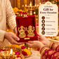Pure Source India Brass Lakshmi & Ganesha Idol Set with Velvet Gift Box | 2.75 Inch Traditional Hindu God Statues for Diwali Puja, Home Décor & Gifting